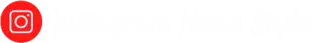 Instagram Name Style Logo
